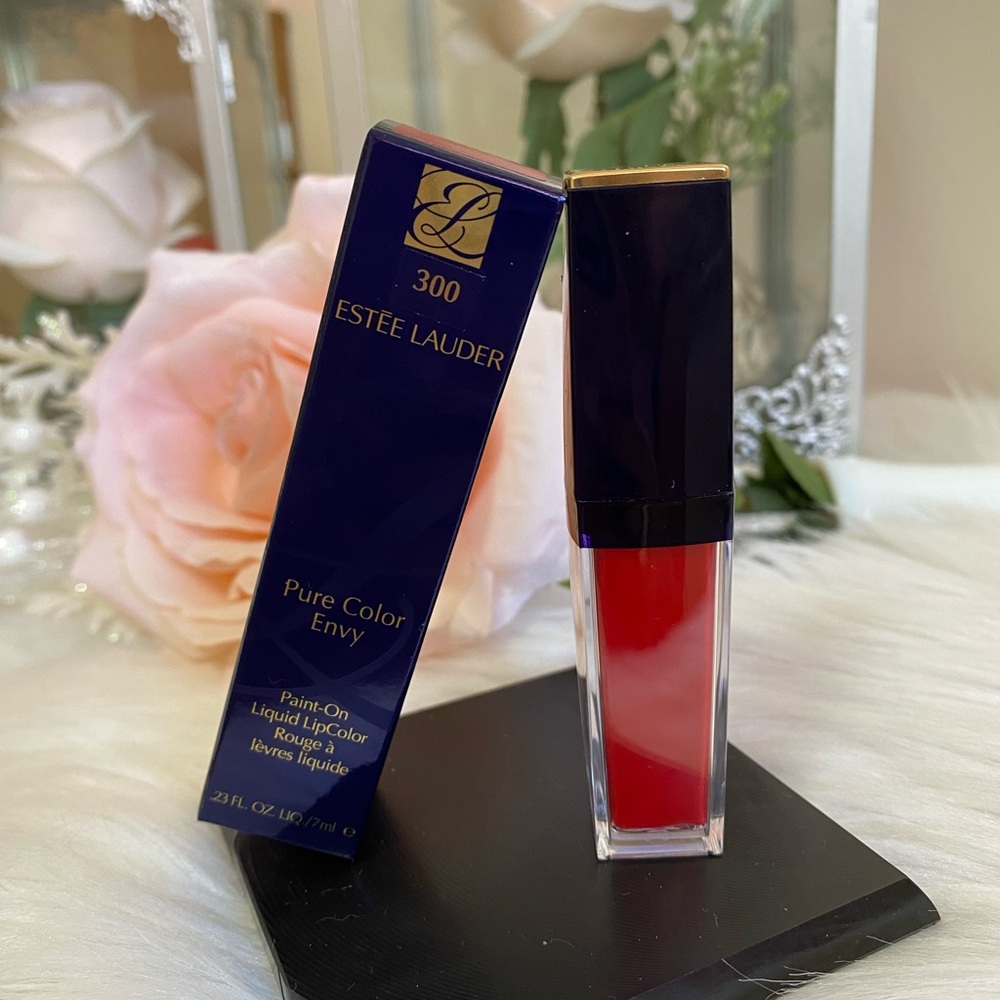 Estee Lauder Envy Liquid Matte  Lipstick 300 Poppy Sauvage 0.23 oz/ 7 ML